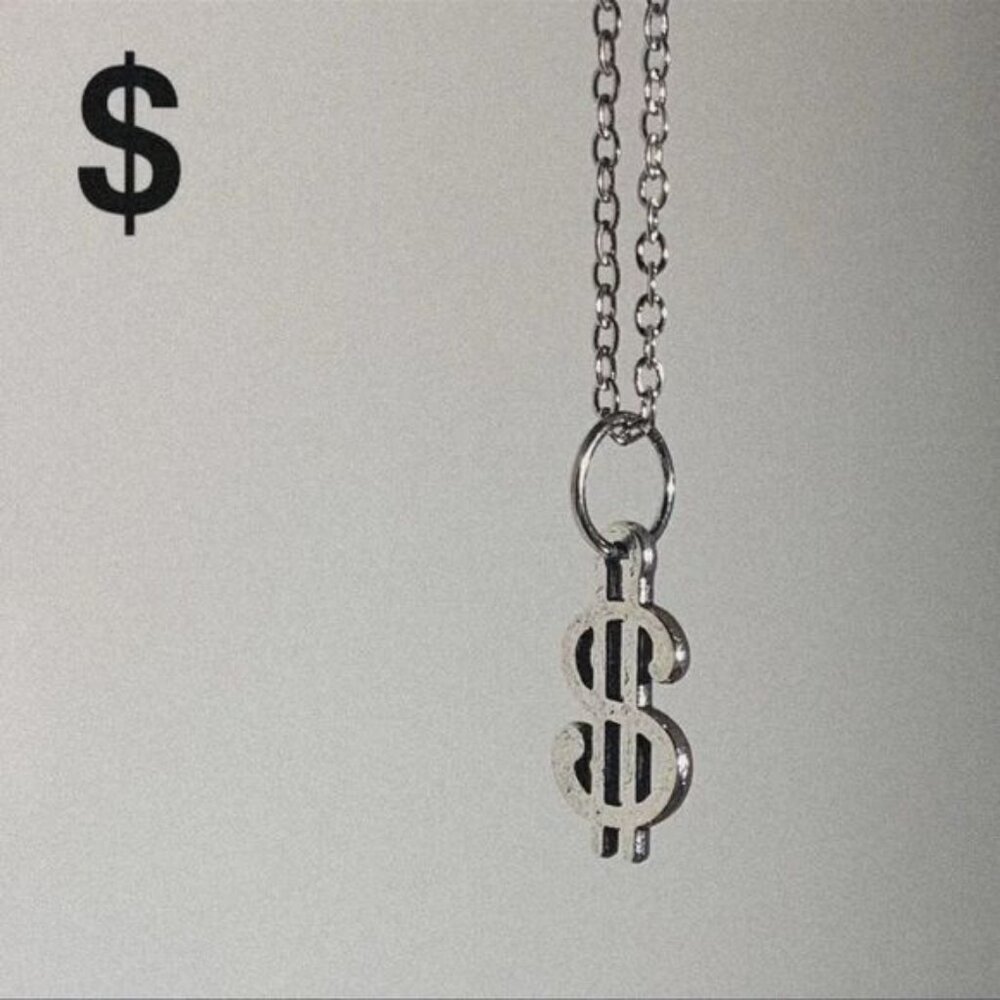 NEW dollar money sign necklace​​